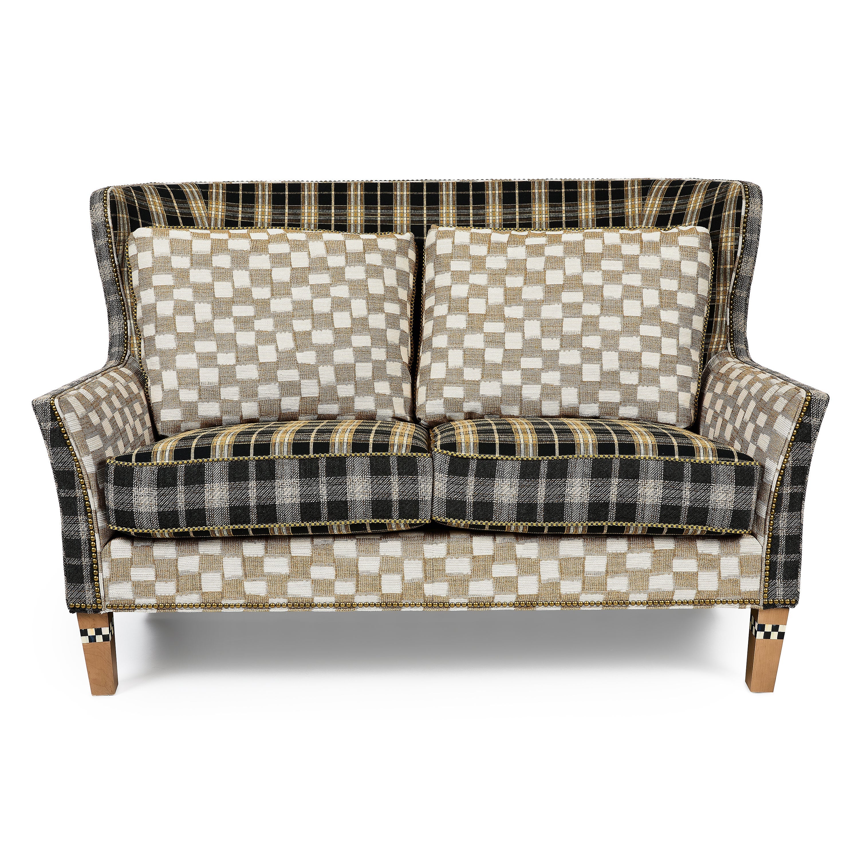 Mad for Plaid Loveseat