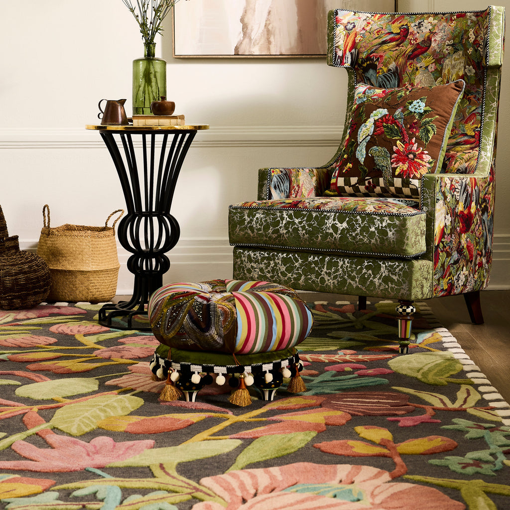 Birdsong Footstool