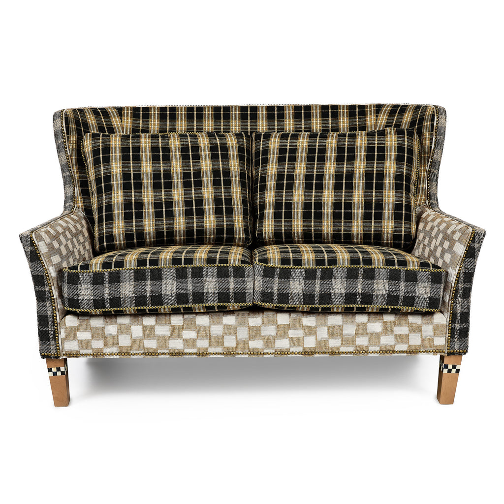 Mad for Plaid Loveseat