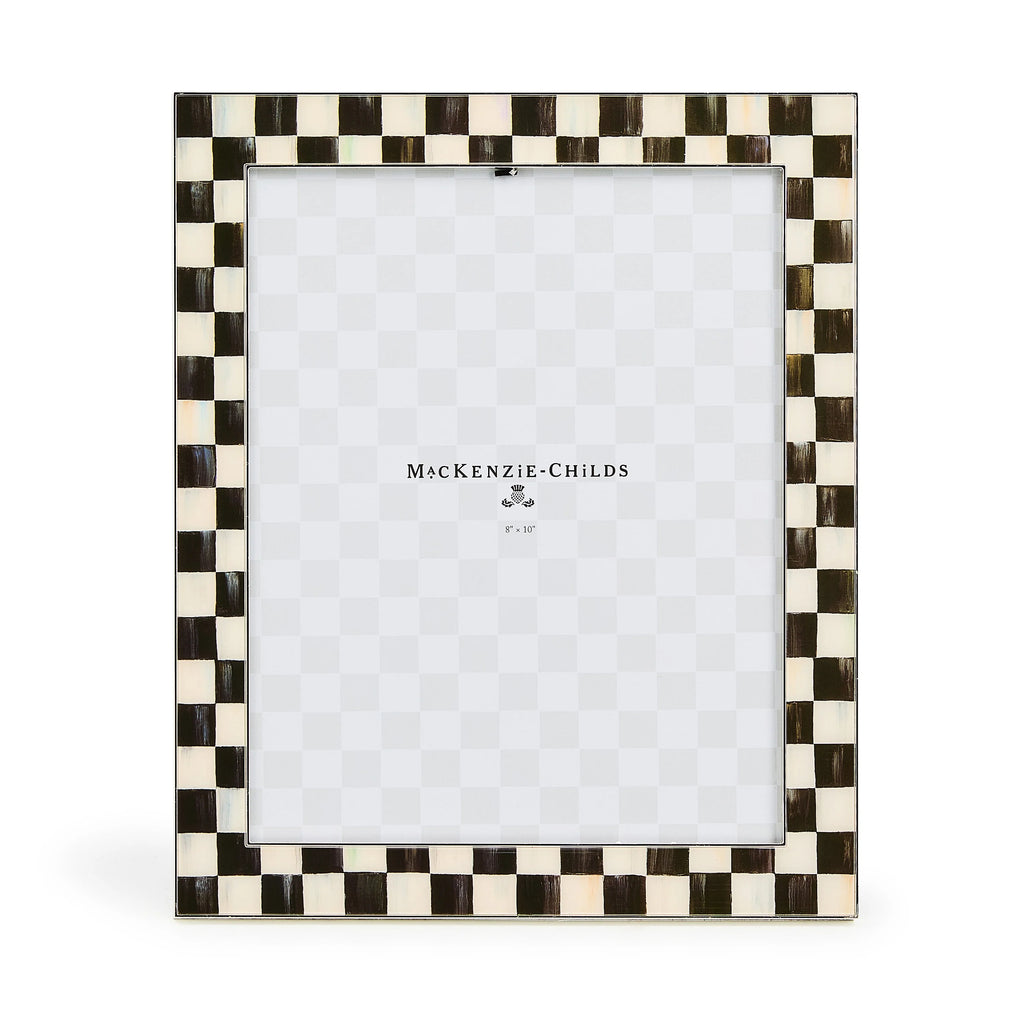 Courtly Check Silver Plated 8¡å x 10¡å Frame