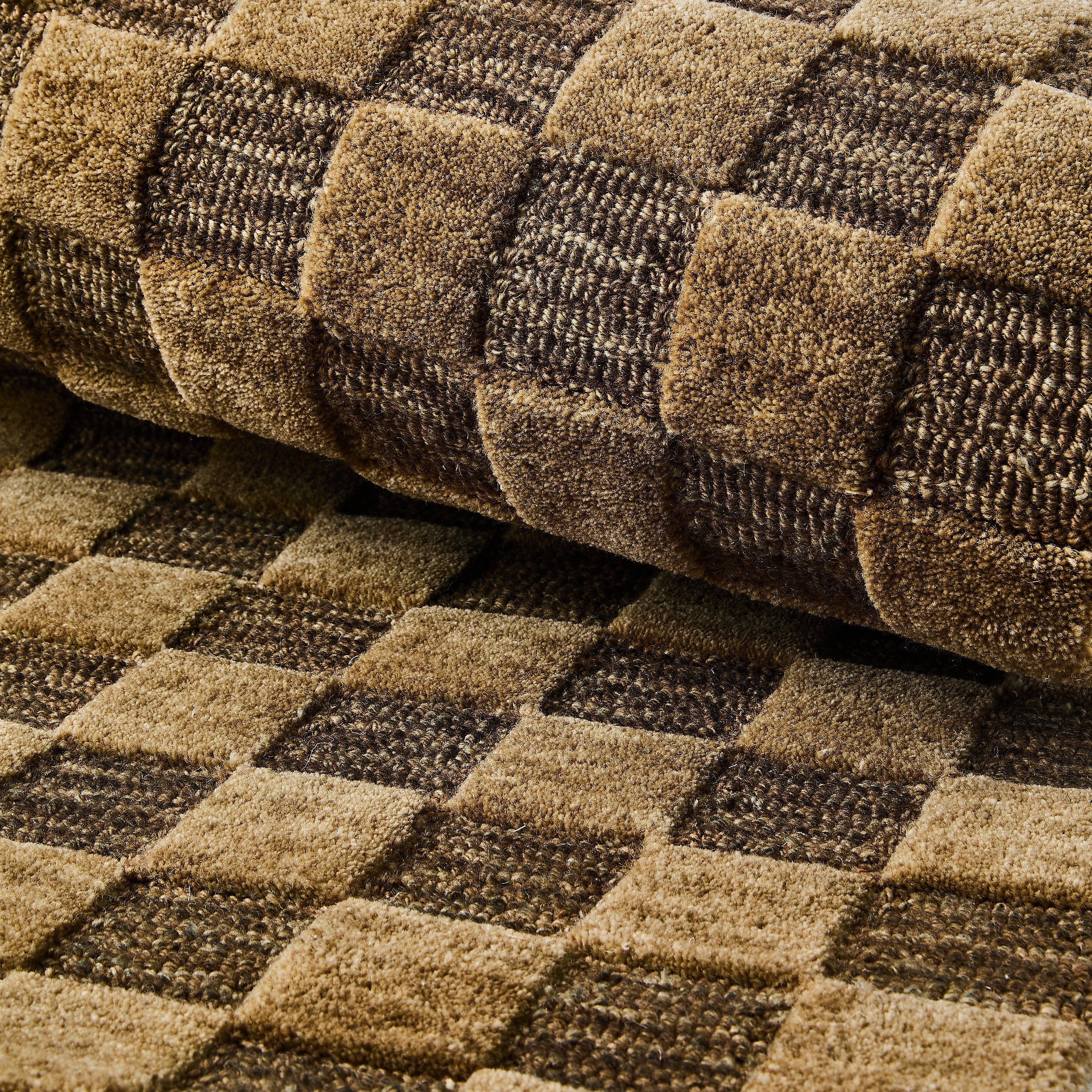 Cocoa Checkerboard 8¡ä x 10¡ä Rug