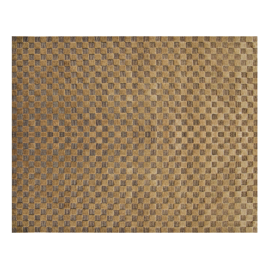 Cocoa Checkerboard 8¡ä x 10¡ä Rug